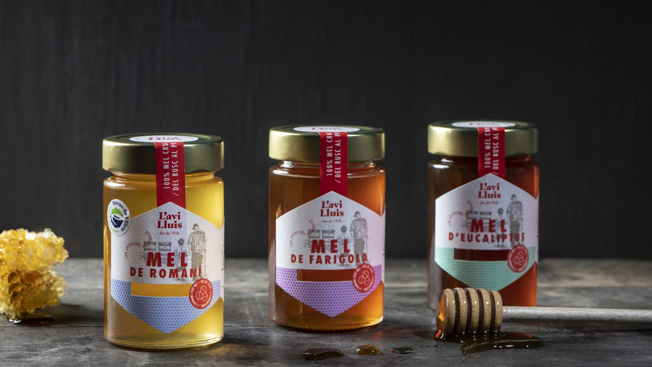Mel natural i artesana d'Avi Lluís, un sabor autèntic i saludable